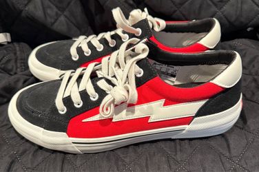 Mens Revenge X Storm Black And Red Sneakers Size 10 Lightly Used