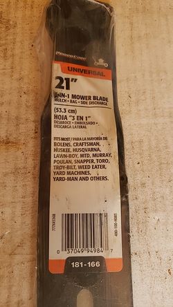 21" 3 in 1 mower blade $10
