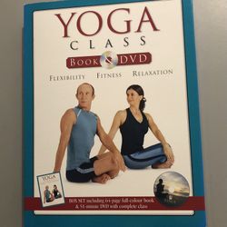 Yoga Class Book & DVD by Gary Bromley