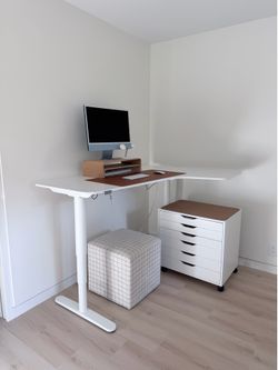 Ikea standing adjustable desk