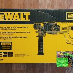 New Dewalt 20v Brushless Cordless SDS Plus Rotary Hammer Drill $140 Firm. Pickup Only 
