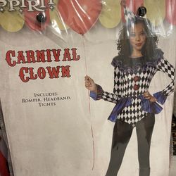 Size Small Clown Costume
