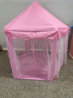 Princess Tent Girls Large Playhouse Kids Castle Play Tent