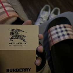 burberry slides 