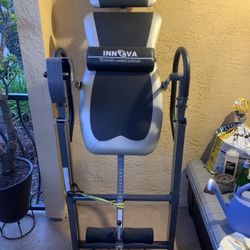 Innova Inversion Table with Adjustable Headrest, Reversible Ankle Holders, and 300 lb Weight Capacity