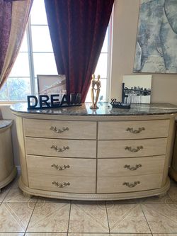 Good companies curved cream dresser