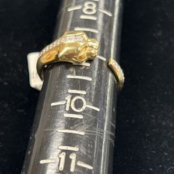 10kt Jaguar Ring