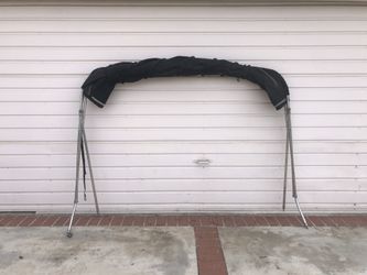 stainless frame bimini