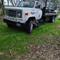 1986' Gmc 7000 Flat Bed Dump Truck