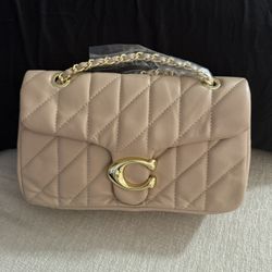 Cream Color Or Tan Color Coach Bag