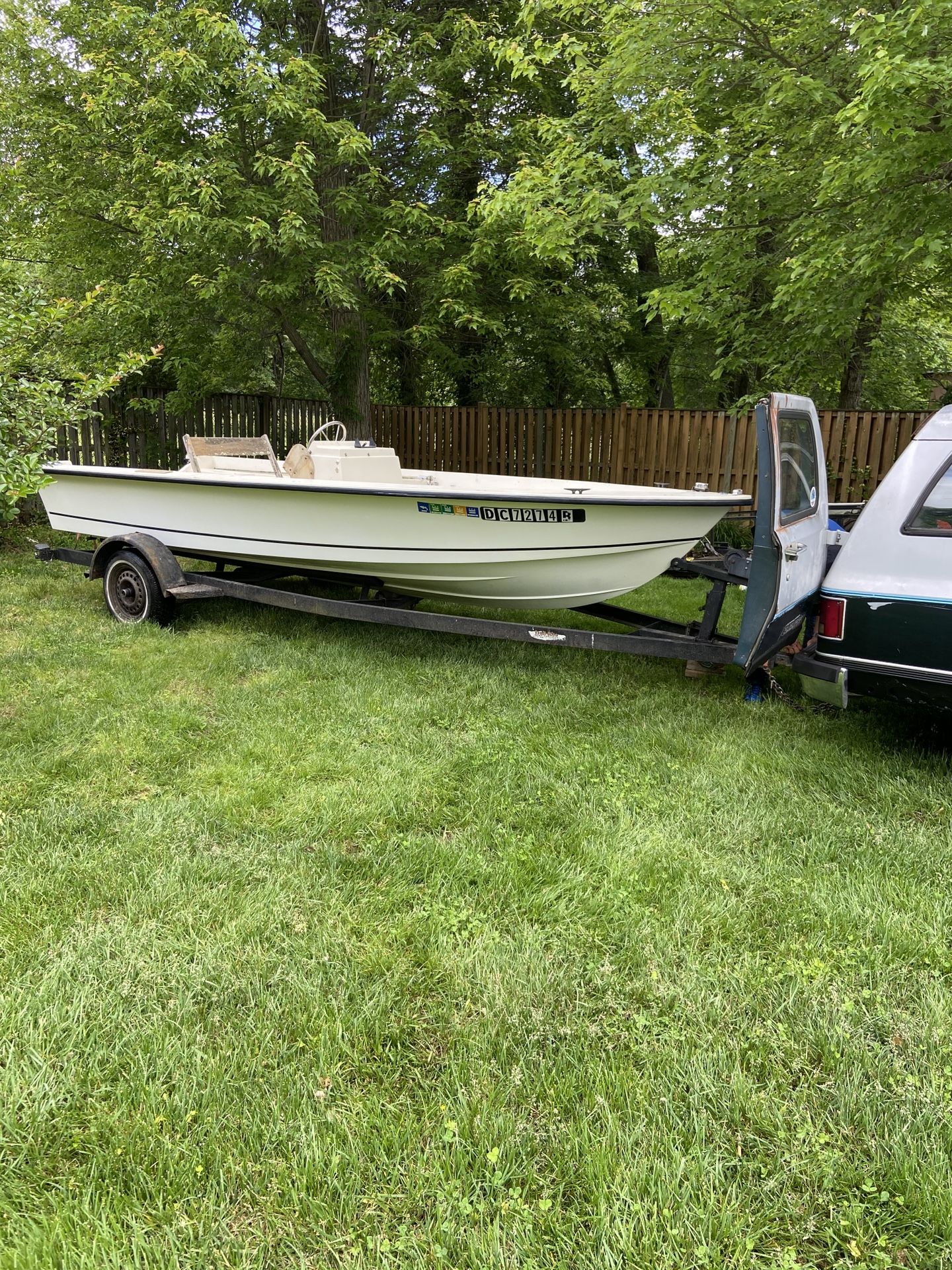 Boat And Trailer