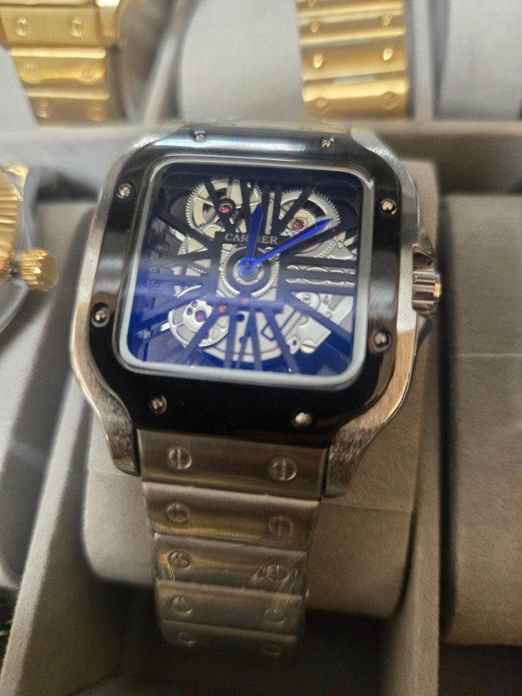 Men Watch Cartier Santos