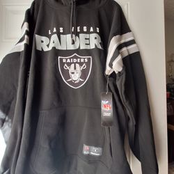 Raiders Pullover Hoodie. NFL