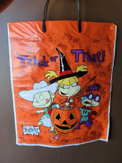 1998 rugrats halloween candy bag