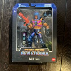 Masters of the Universe Masterverse Man-E-Faces New Eternia Figure Mattel Motu