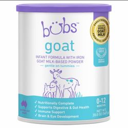 Bubs goat milk
