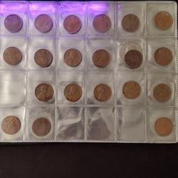 Wheat Penny's  1920 To Higher Dates  obo