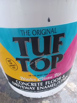 5 gallons concrete & garage floor gray paint