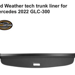 Mercedes Benz cargo cover fits 2022 GLC-300 Class rear trunk shade 