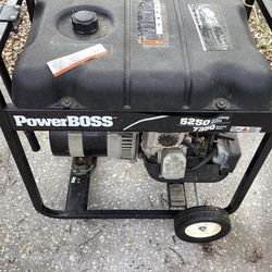 Power boss 5250 generator