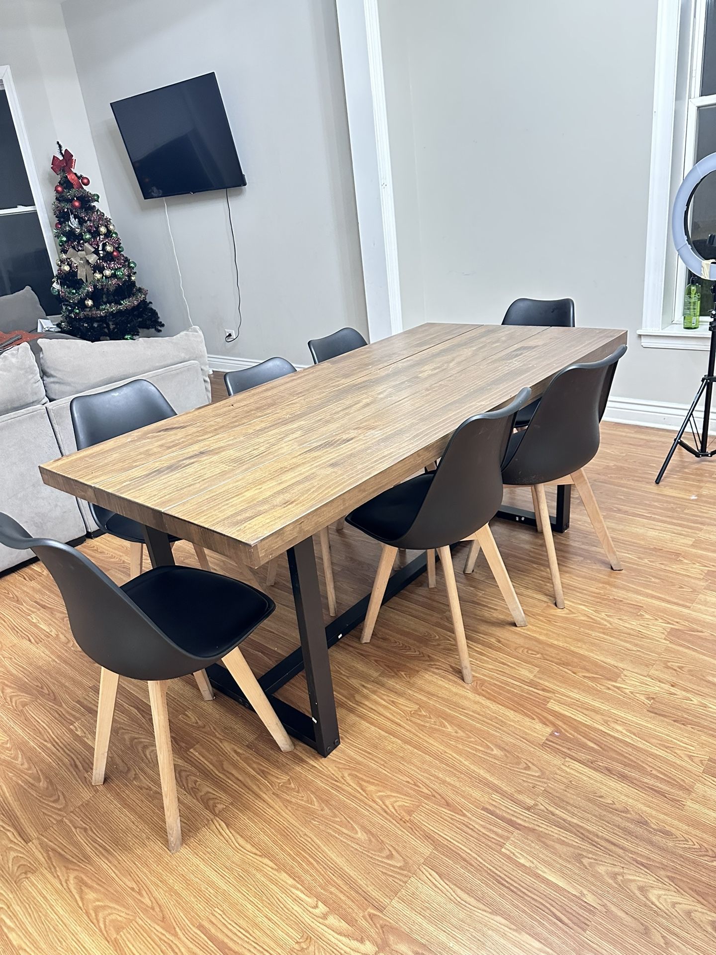Wooden Table and chairs
