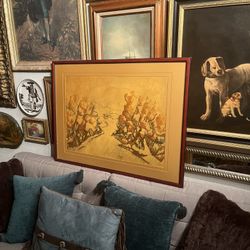 Vintage Painting Signed 