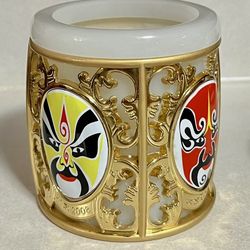 Ornate Chinese Opera Mask Holder