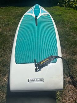 2014 Surftech hybrid pro line series racing paddleboard w/ insulated water proof storage bag