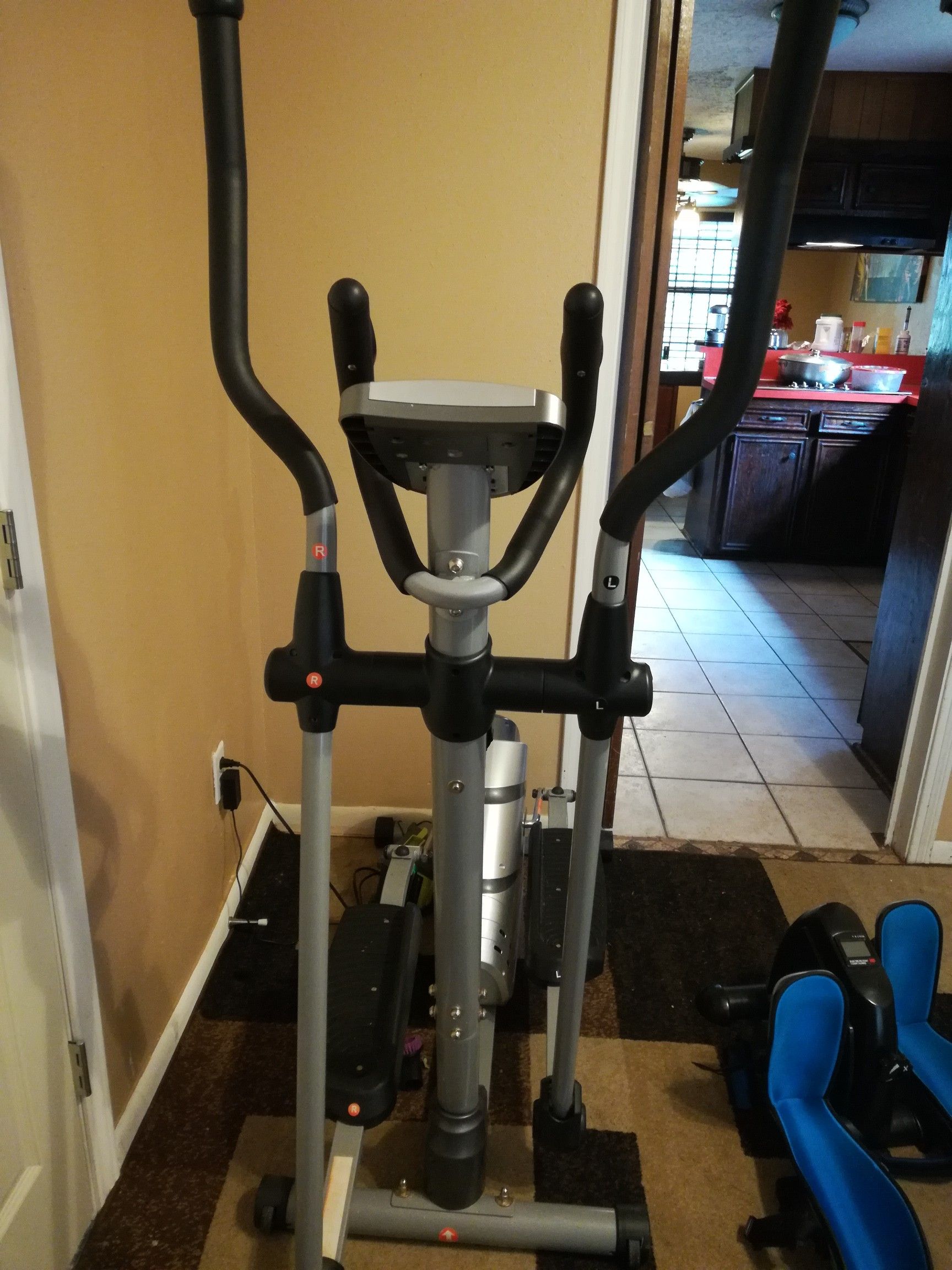 Exercise bike, elliptical