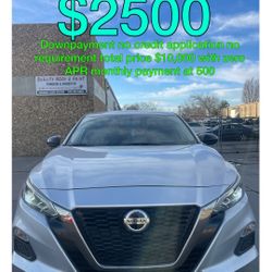 2020 Nissan Altima No Credit Application No Requirement