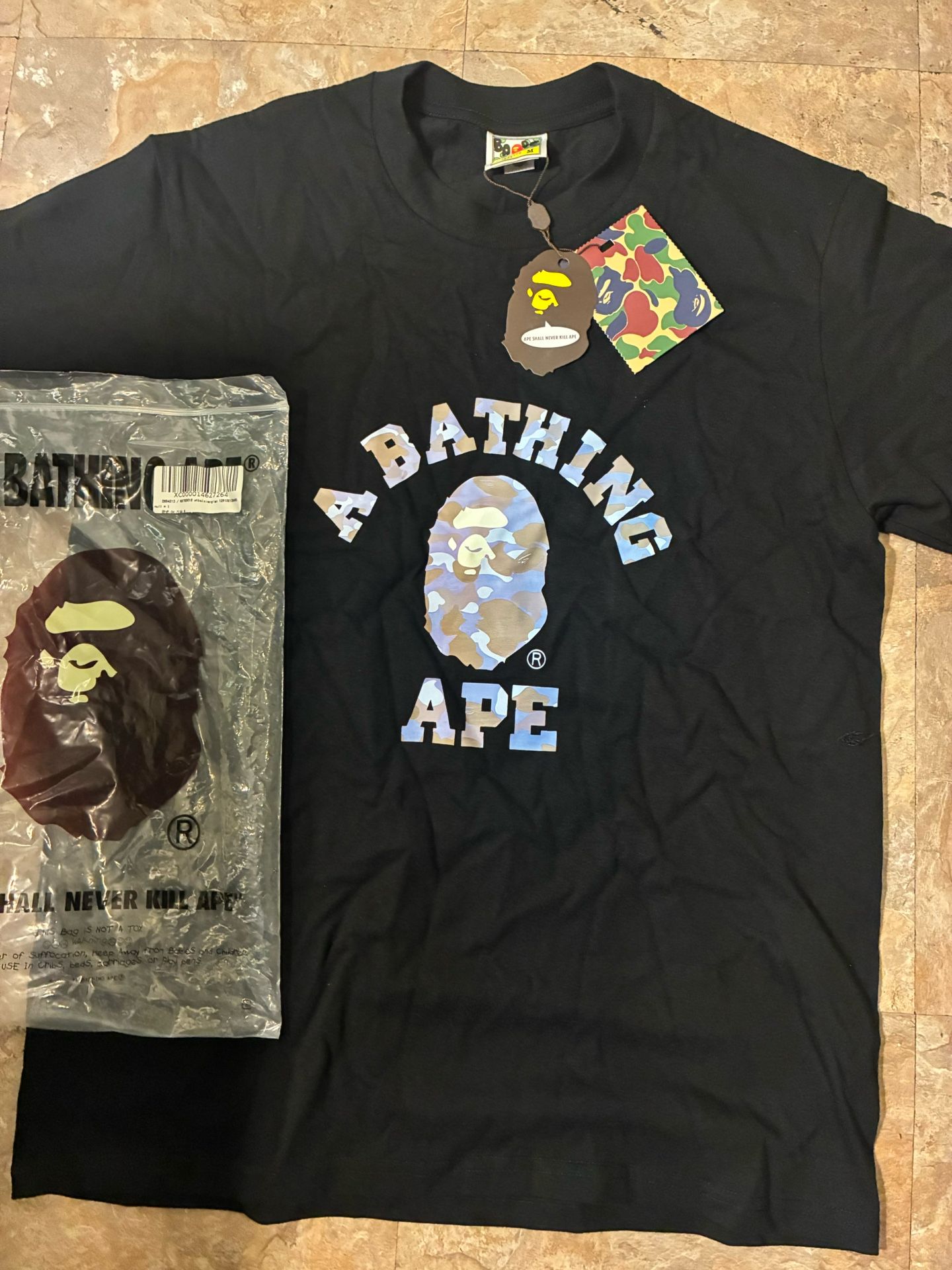 All Black BAPE Shirt
