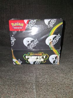 Pokemon perfect order booster box sealed