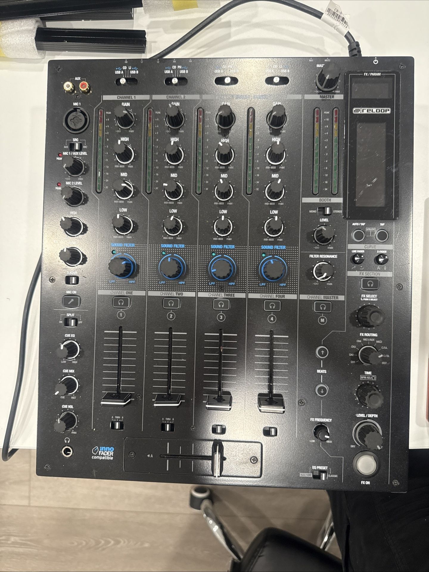 Digital Club Mixer with Interface