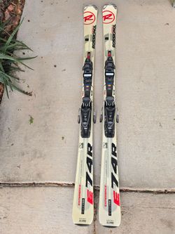 Rossignol EXP 156cm Snow Skis Tuned Waxed w Binding Adjust
