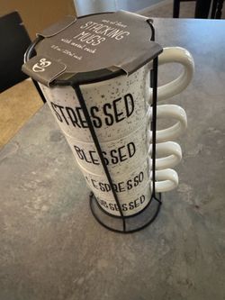 New set 4 Espresso Cups