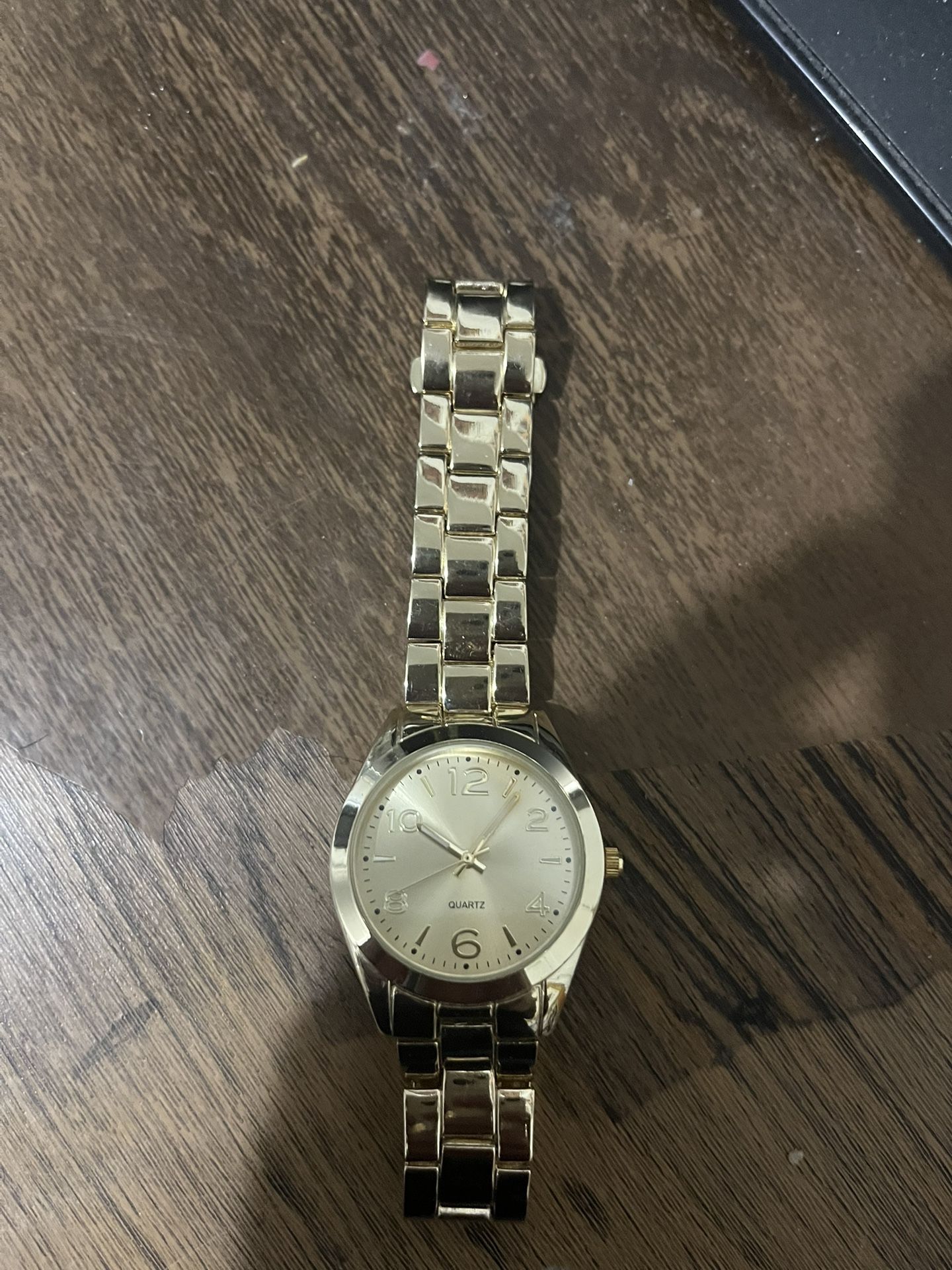 Gold Painted Wrist Watch