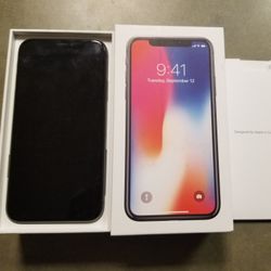 iPhone X 256gb Factory Unlocked 