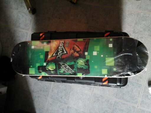 Mt. Dew an Doritos skate board deck 8 inch