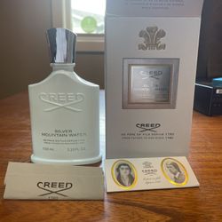Creed mens 3.3 oz cologne silver mountain water 