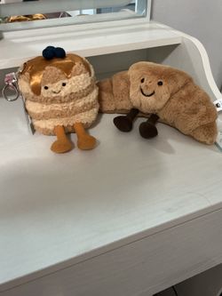 Pancake & croissant jellycat