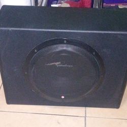 12 Inch Rockford Fosgate Subwoofer WitH BuiLT In AMP. 