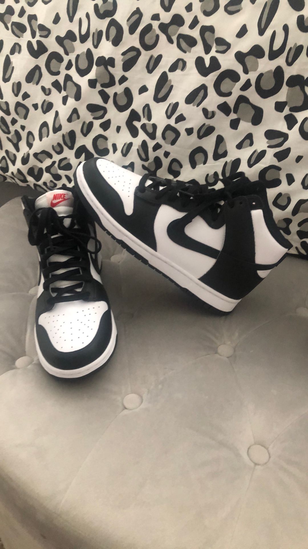New Nike High Top Pandas