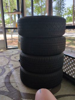 Four 18" Firestone Tires
