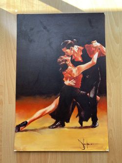 Tango Painting By Igor Shulman