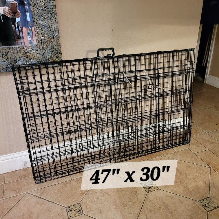 X-Large Dog Crate Kennel. 2 Openings. Excellent Condition 