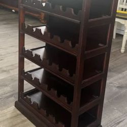 Wooden Wine Rack 