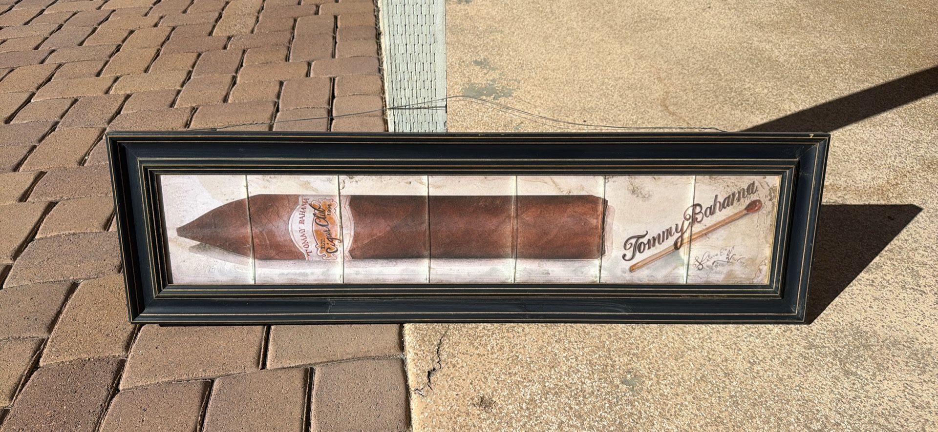 Tommy Bahama Cigar Painting