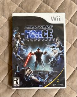 Star Wars Force Unleashed Wii Game