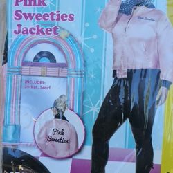 Pink Halloween Jacket Size xl