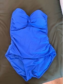 New no tags blue swim suit
